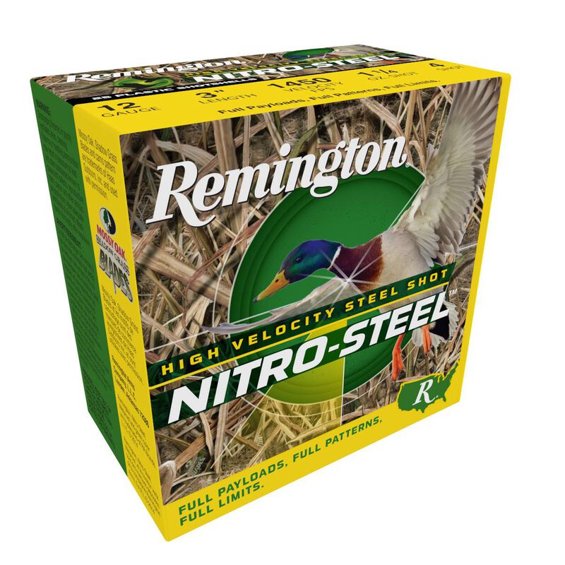 Nitro-Steel, 12 Gauge, 4 Shot, 3 in, 1 1/4 oz, 1450 fps